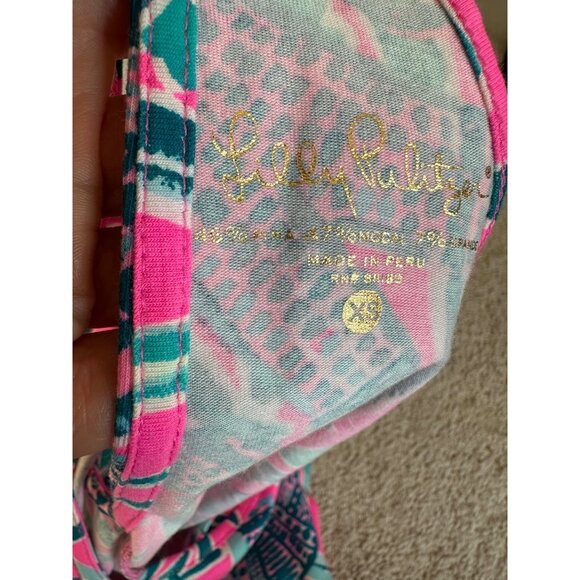 Lilly Pulitzer NWOT Size XS Pink Elephant Sleeveless Top - Picture 12 of 12